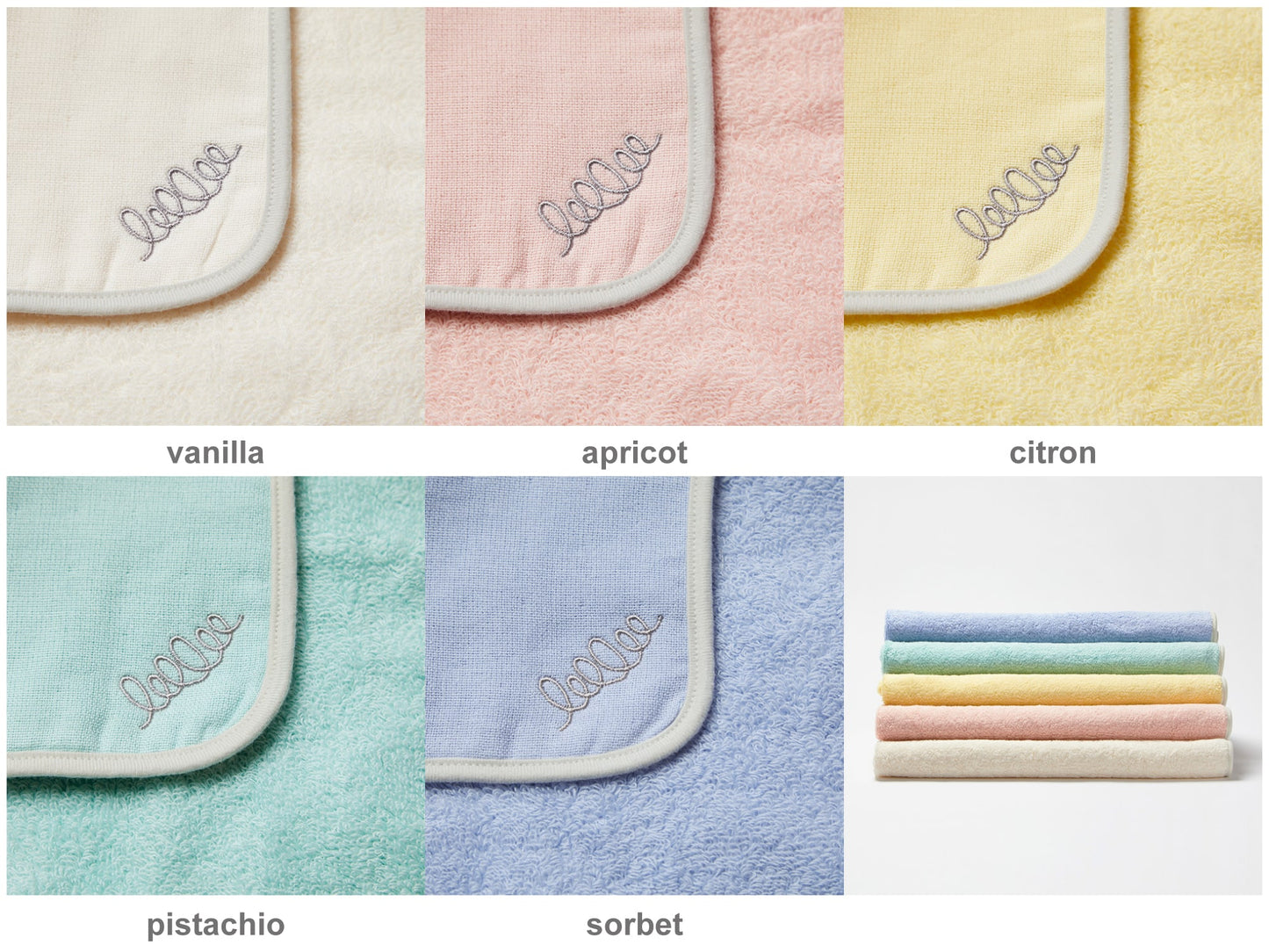 Fais moi calin!My first towel (スタイハンカチ2枚)+Sippy cup