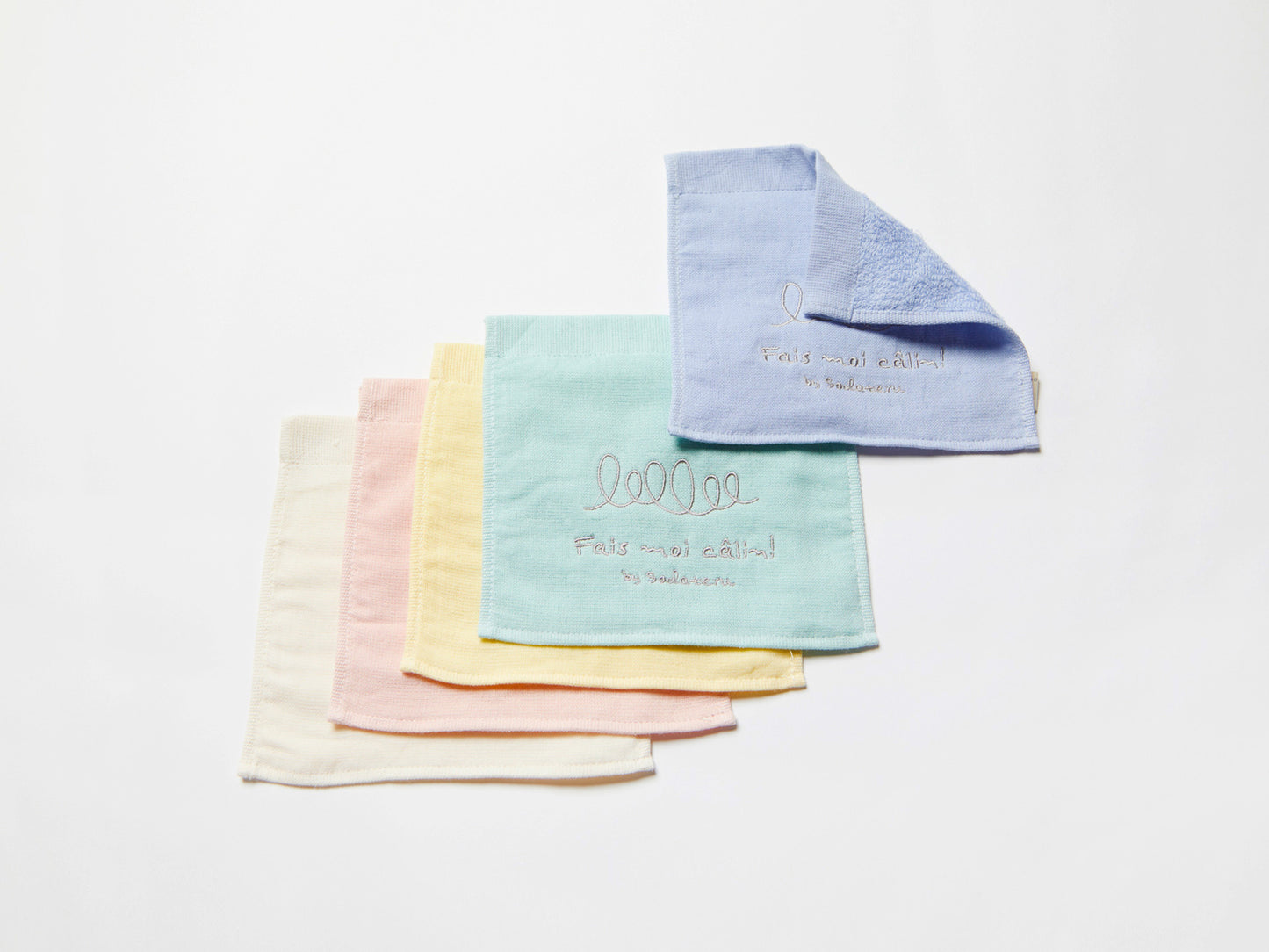 【eギフト】Fais moi calin! My first towel (スタイハンカチ) 2枚セット