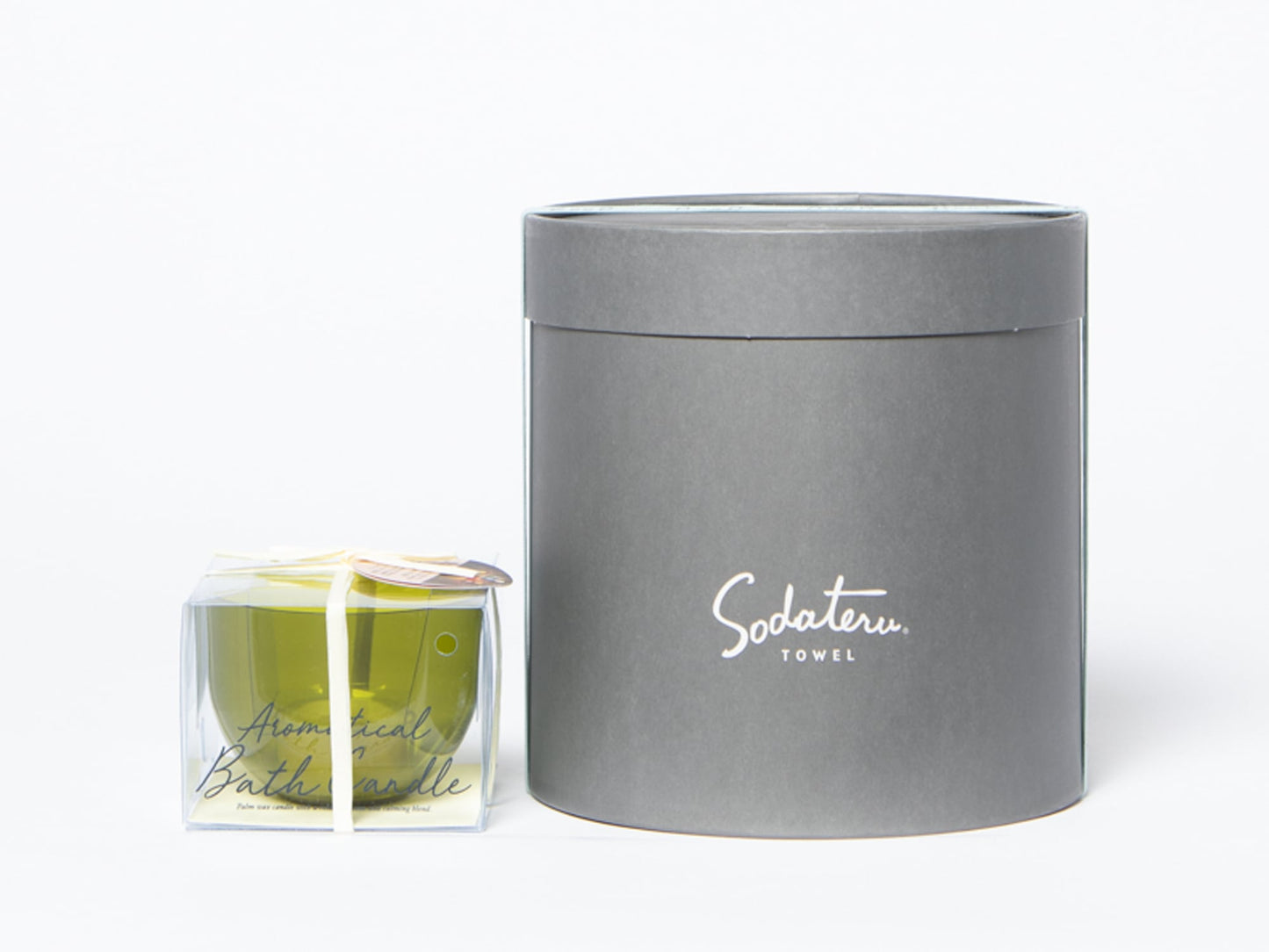 feel バスタオル+バスキャンドルセット