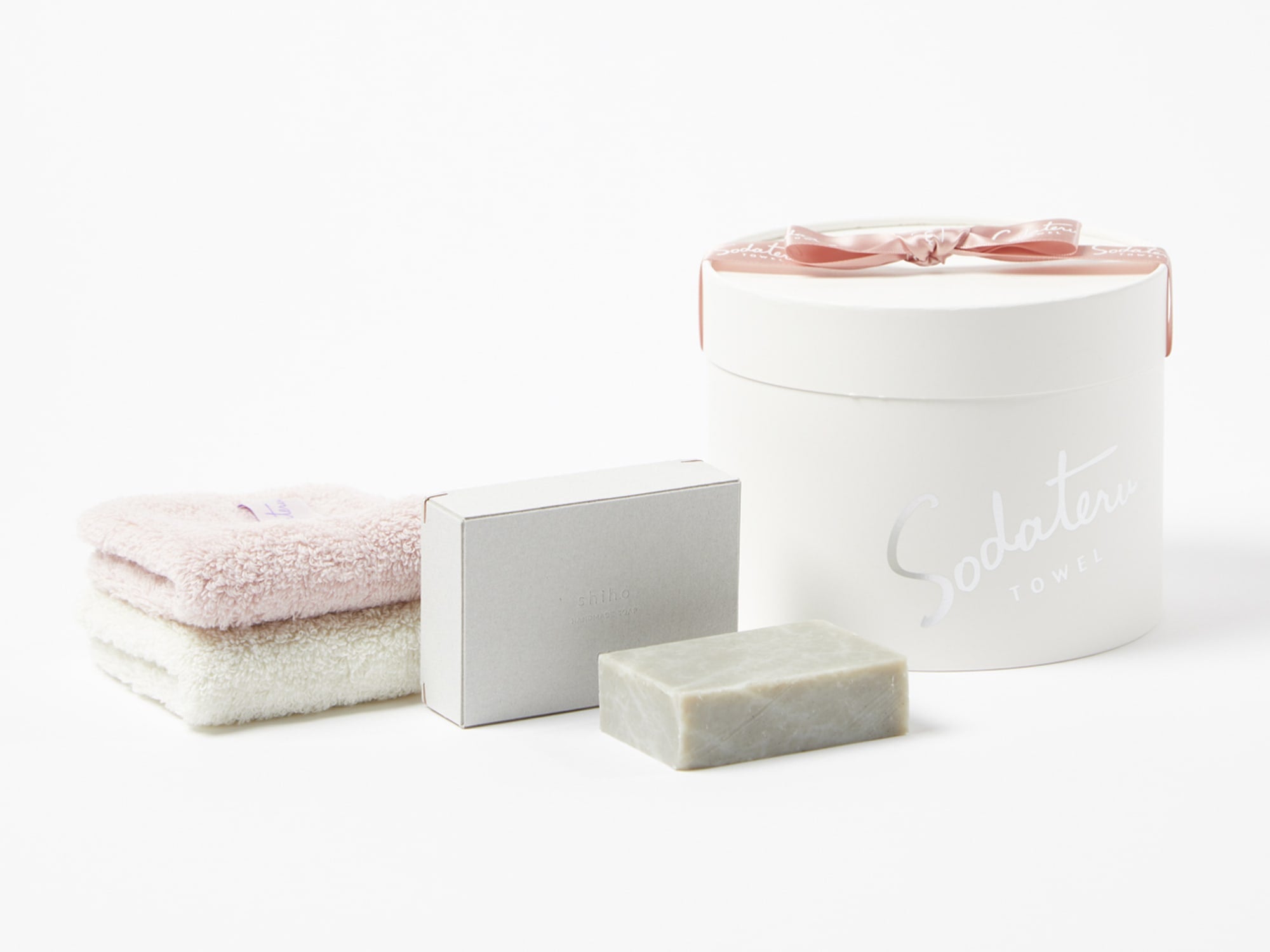 White Box series〈always with you〉SABON＋feelプチハンド2枚 ギフトセット