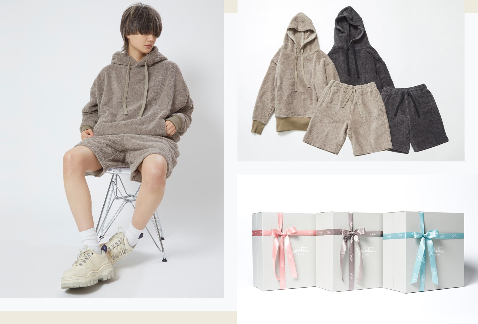 24/7 fav パーカー+パンツ セット