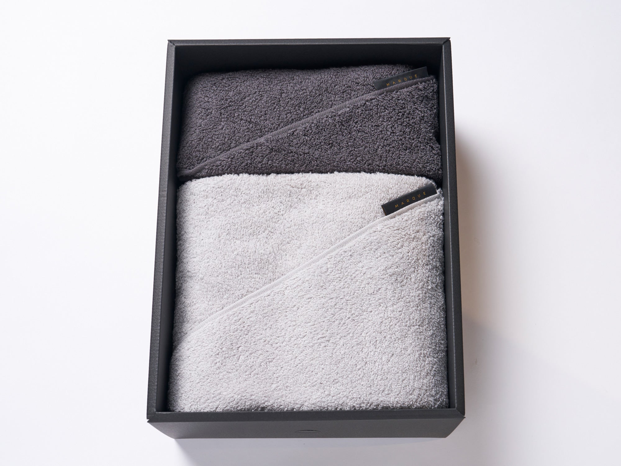 MARQUE グラン+ドゥミ(バスタオル+ミニバスタオル)セットBOX