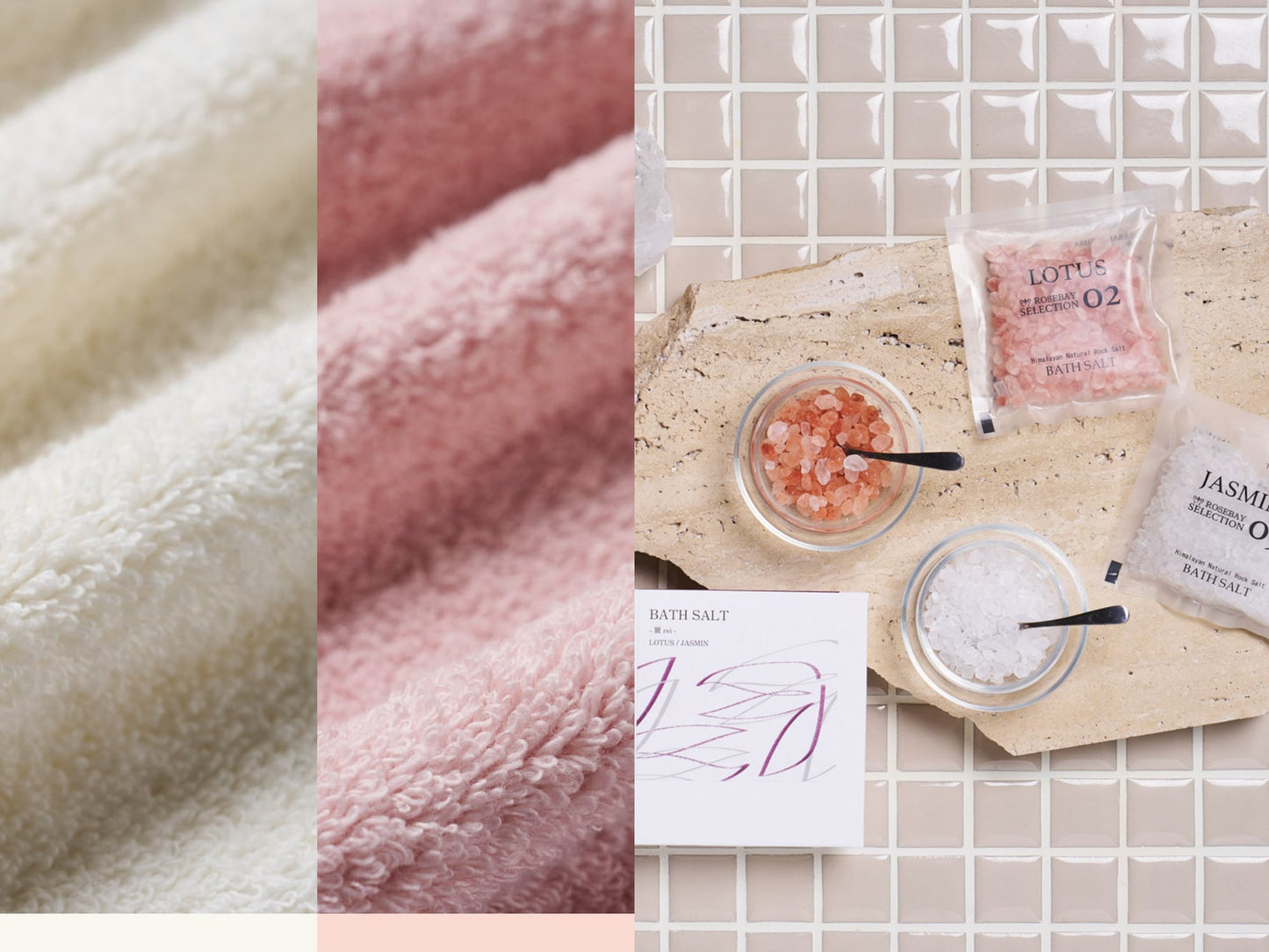 feel ホリデーバッグ（クリスマス限定ギフトセット：プチハンドタオル2枚＋バスソルト）