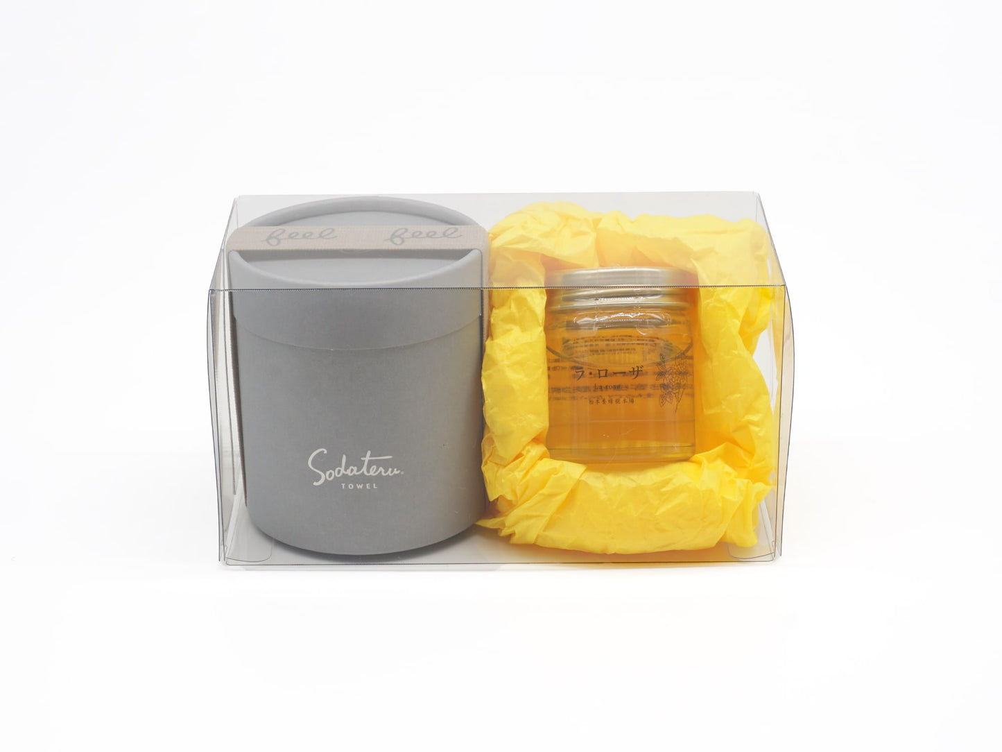 feel プチハンドタオル＋国産はちみつ ギフトセット