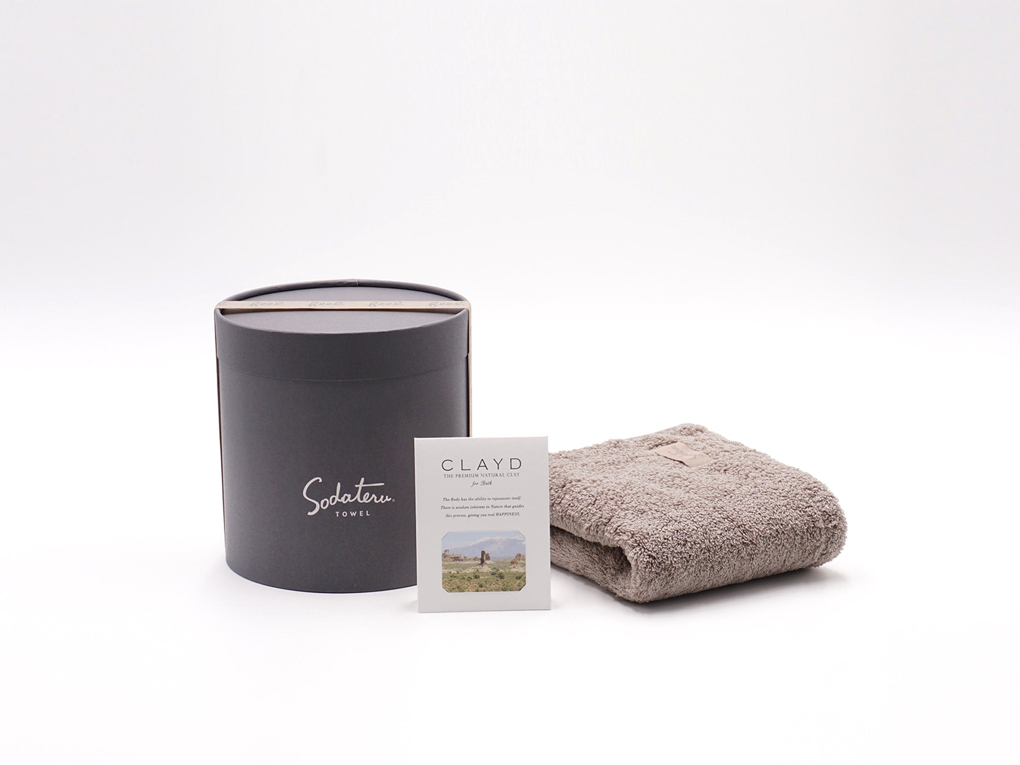 feel フェイスタオル+クレイド ギフトセット