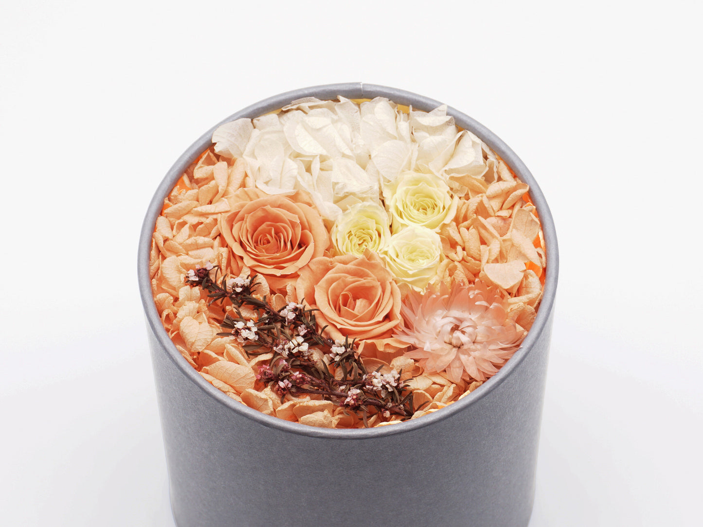 feel DECOR Ｍ フェイスタオル＋プリザーブドフラワー