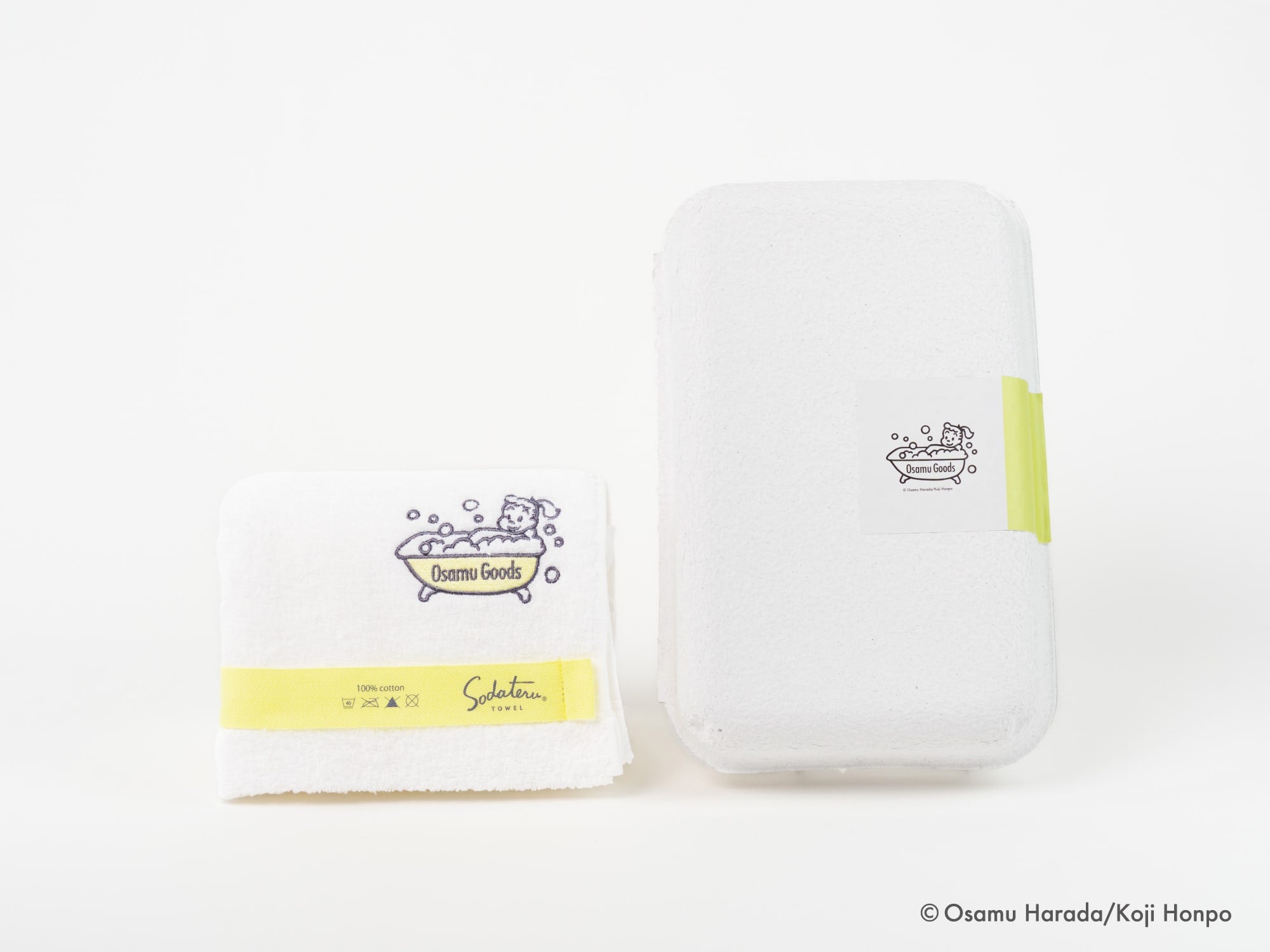 OSAMU GOODSコラボ yellow ribbon body