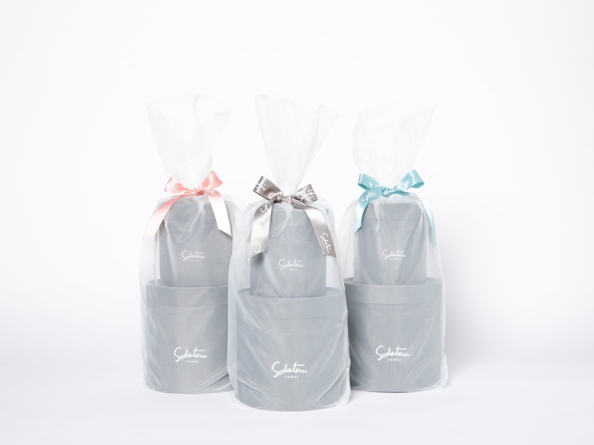 feel フェイスタオル+プチフェイスタオル ホワイトラッピングセット